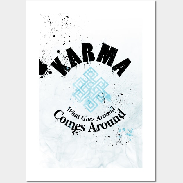 Karma: Going and Coming Wall Art by McDougalDesigns